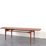 Mid-Century Teak Coffee Table by Tove Kindt-Larsen for France & Søn / Franc