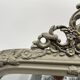 Louis XV style mirror in wood and patinated stucco, 20th century