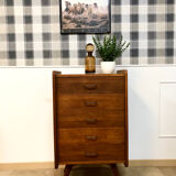 Vintage chiffonnier feet compass