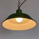 Industrial Green Enamel Factory Pendant Lamp from Revo, 1950s