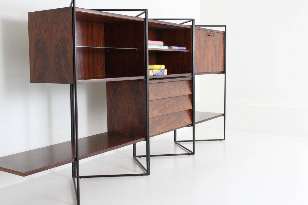 Adjustable wall unit by Taichiro Nakai for La Permanente Mobili, 1953