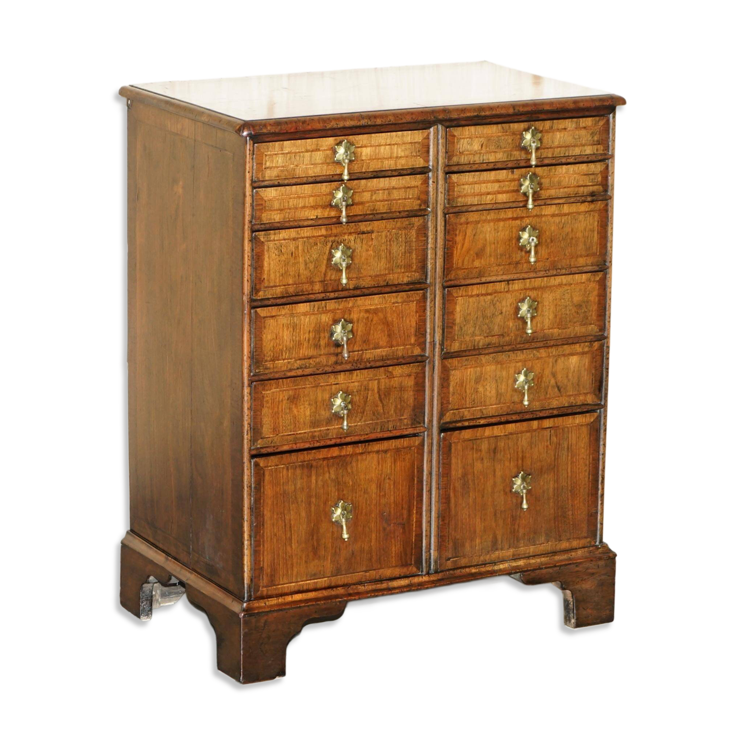 Burr Walnut Commode George III circa 1760