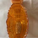 Pair of garden rose vases made of Brockwitz carnival glass, 1915