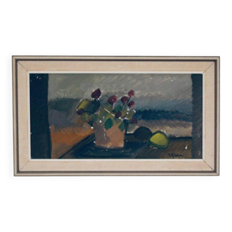 « Motif floral » par B. Sjööberg