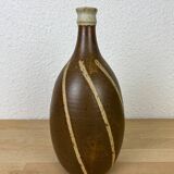 Pyrite stoneware bottle vase, Saint Philibert
