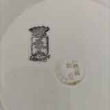 Longwy art deco piedouche dish