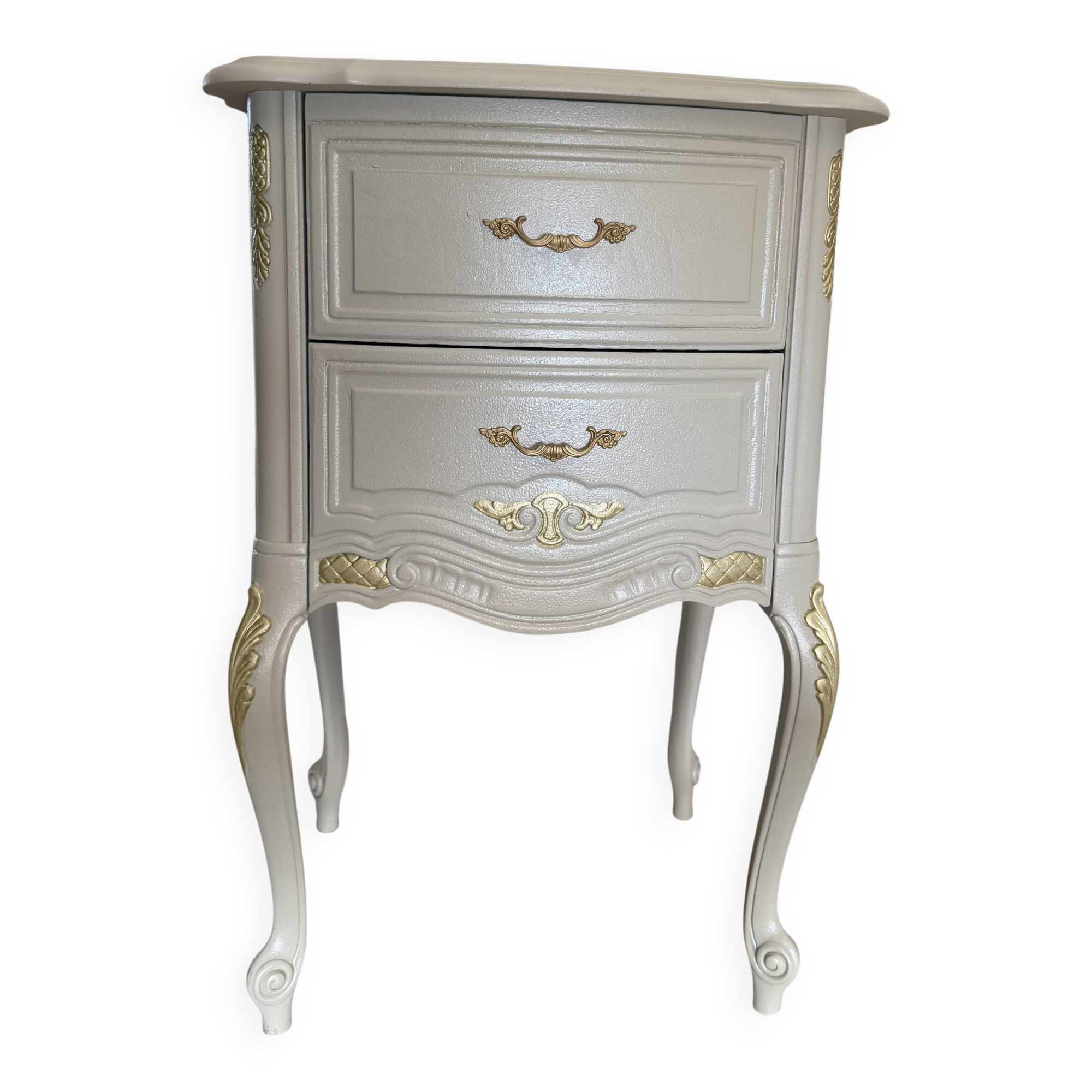Renovated Louis XV style bedside tables - Elegance & character