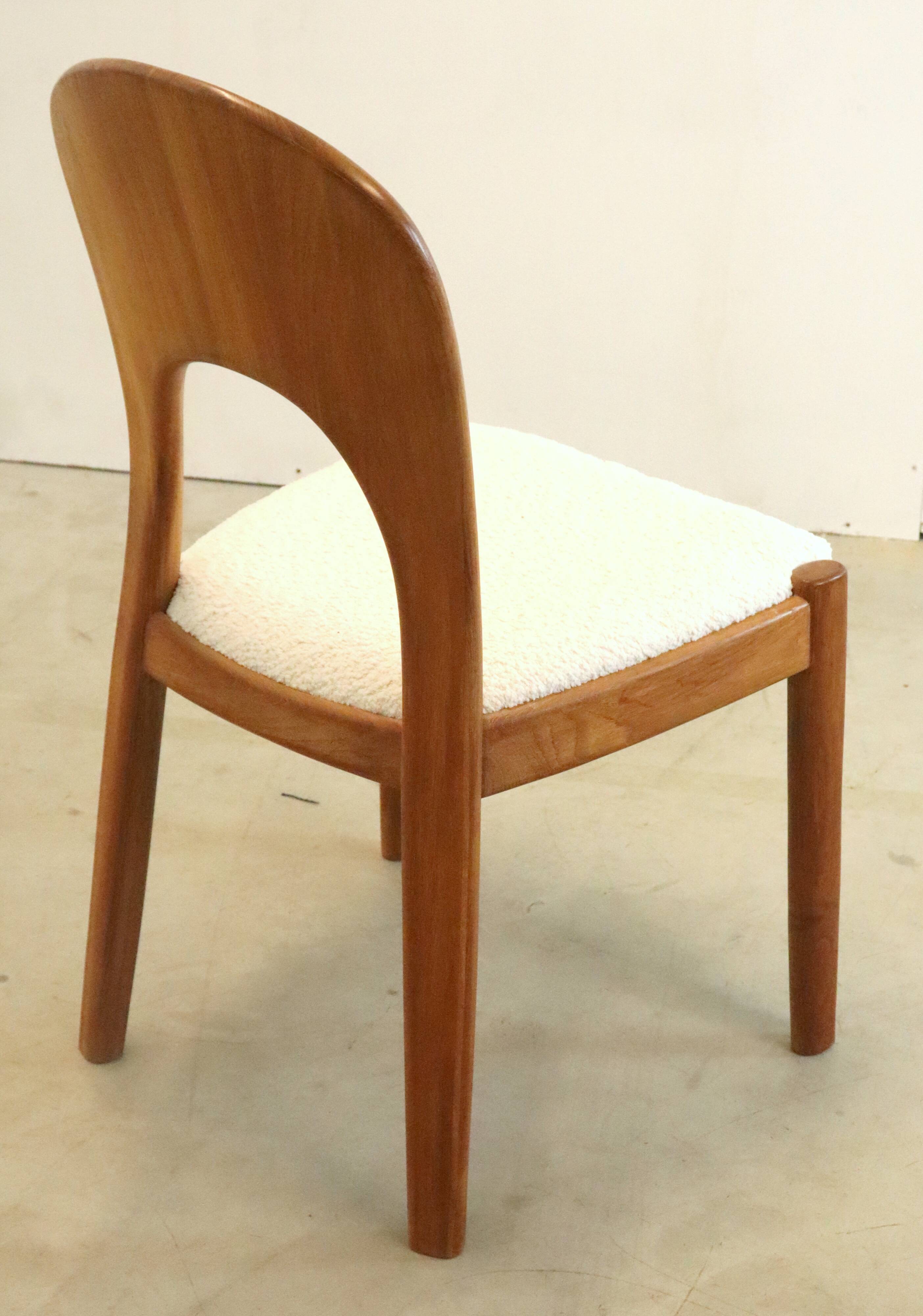 Set of 4 Stoelen Niels Koefoed 'Morten' 'Bardeso' - Vintage teak wood