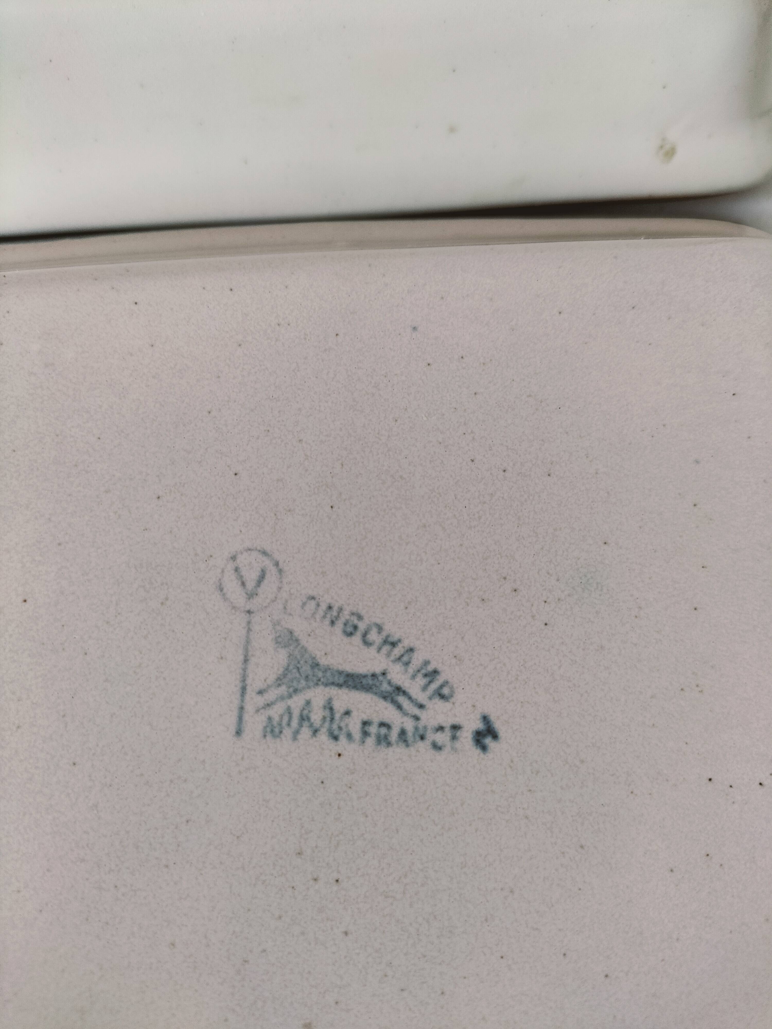 Pair of Longchamp bowls – glazed earthenware from the 60s/70s