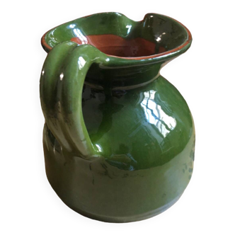 Signed ceramic water pot