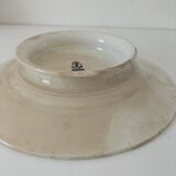 19th century pedestal plate Iron Earth