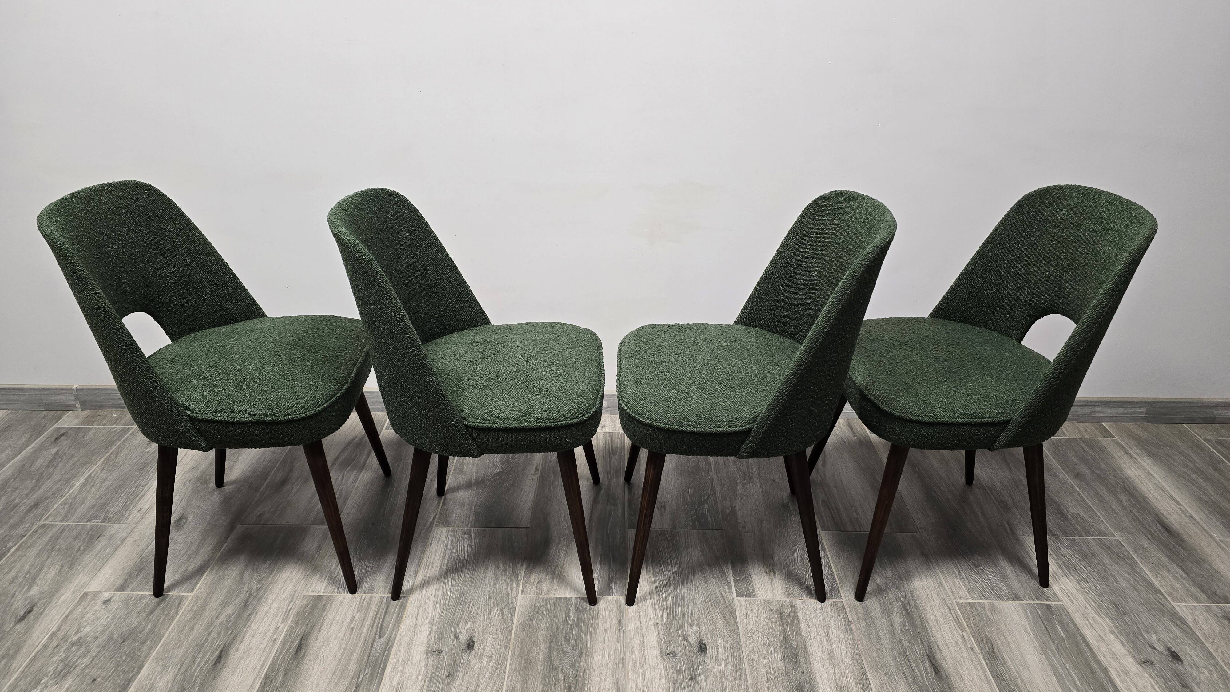 Dining Chairs by Oswald Haerdtl for Ton, 1950s, Set of 4