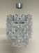 Hexagonal glass Cascade chandelier attributed to Av Mazzega, 1970s.