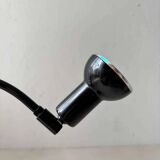 Minimalist Memphis design arc table lamp from the 80s.