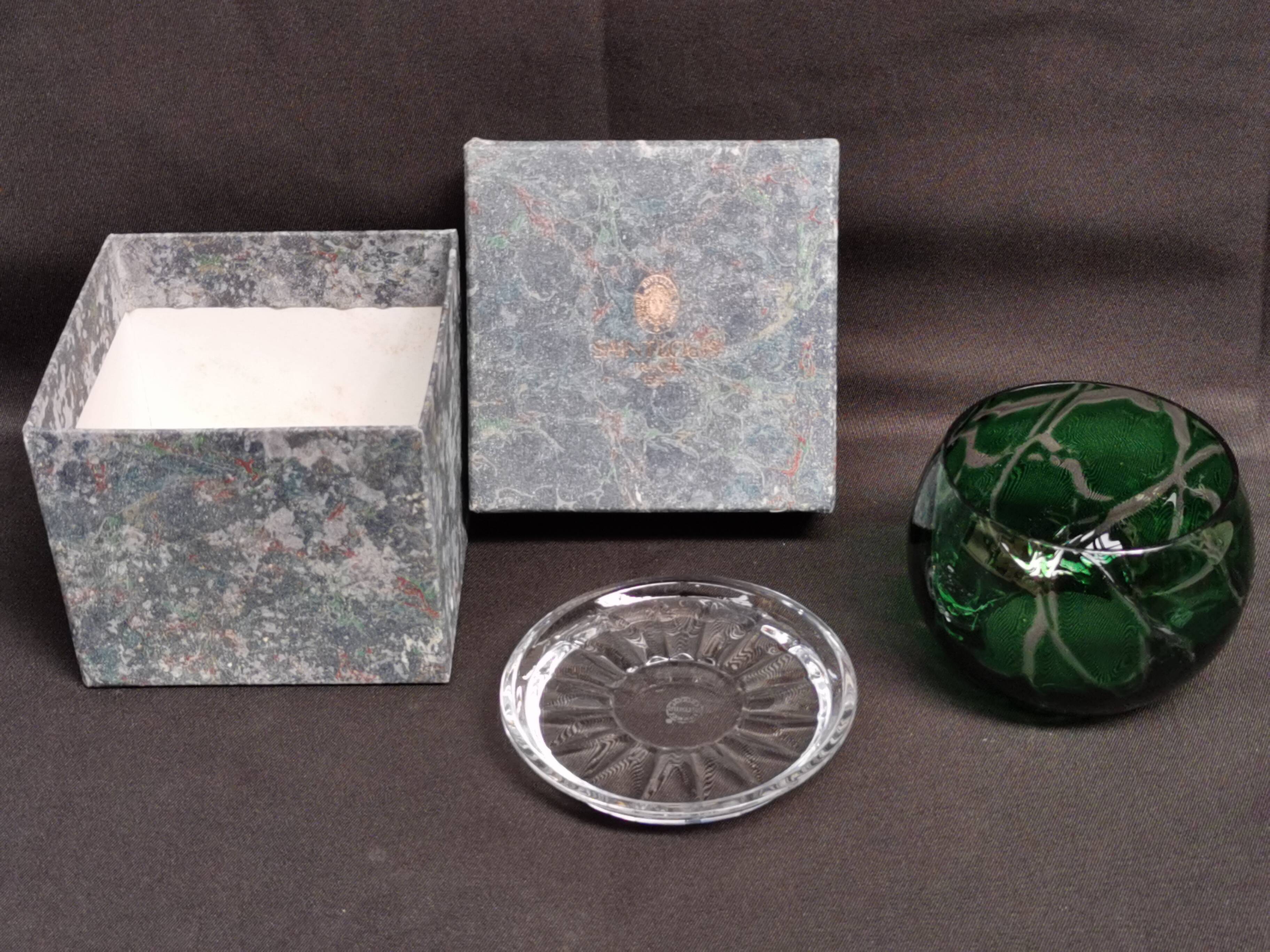 Crystal tealight holder from St. Louis