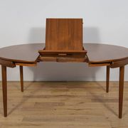 Mid-Century Teak Dining Table & Chairs by Hans Olsen for Frem Røjle.