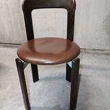 Suite of 4 chairs by Bruno Rey