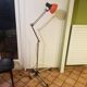 Vintage floor lamp with wheels Lival p12