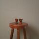 hand-painted wooden egg cups artisanal manufacturing folklore Russian crafts