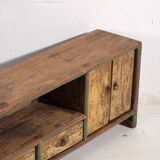 Antique wabi sabi style low cabinet (c.1900)