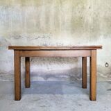 Farmhouse style dining table.