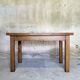 Farmhouse style dining table.