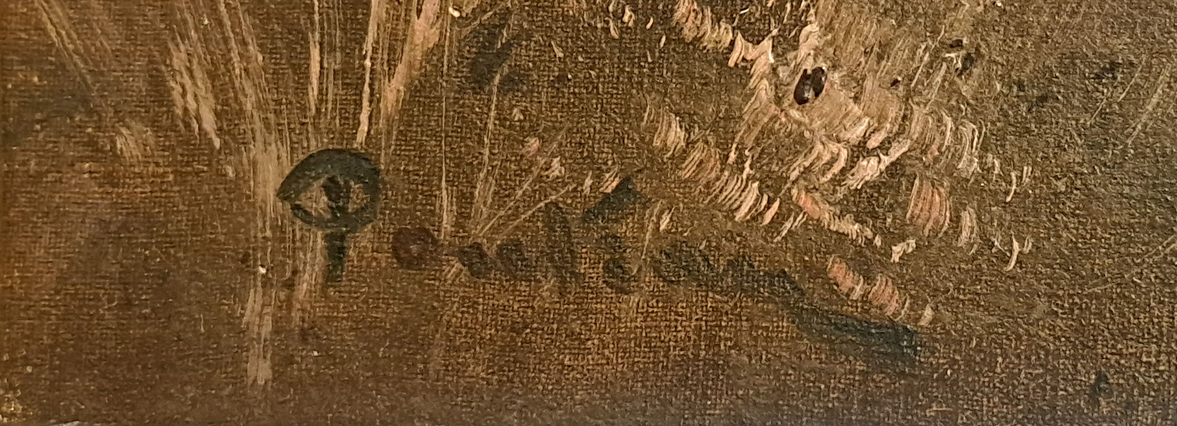 Tableau impressionniste signé - Huile sur toile, École normande 1930
