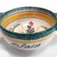 Bowl with ears HB Quimper with name Alain