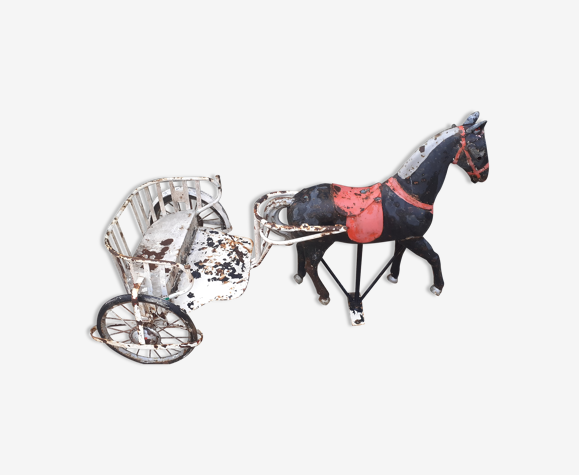 Sulky metal 50s two-seater