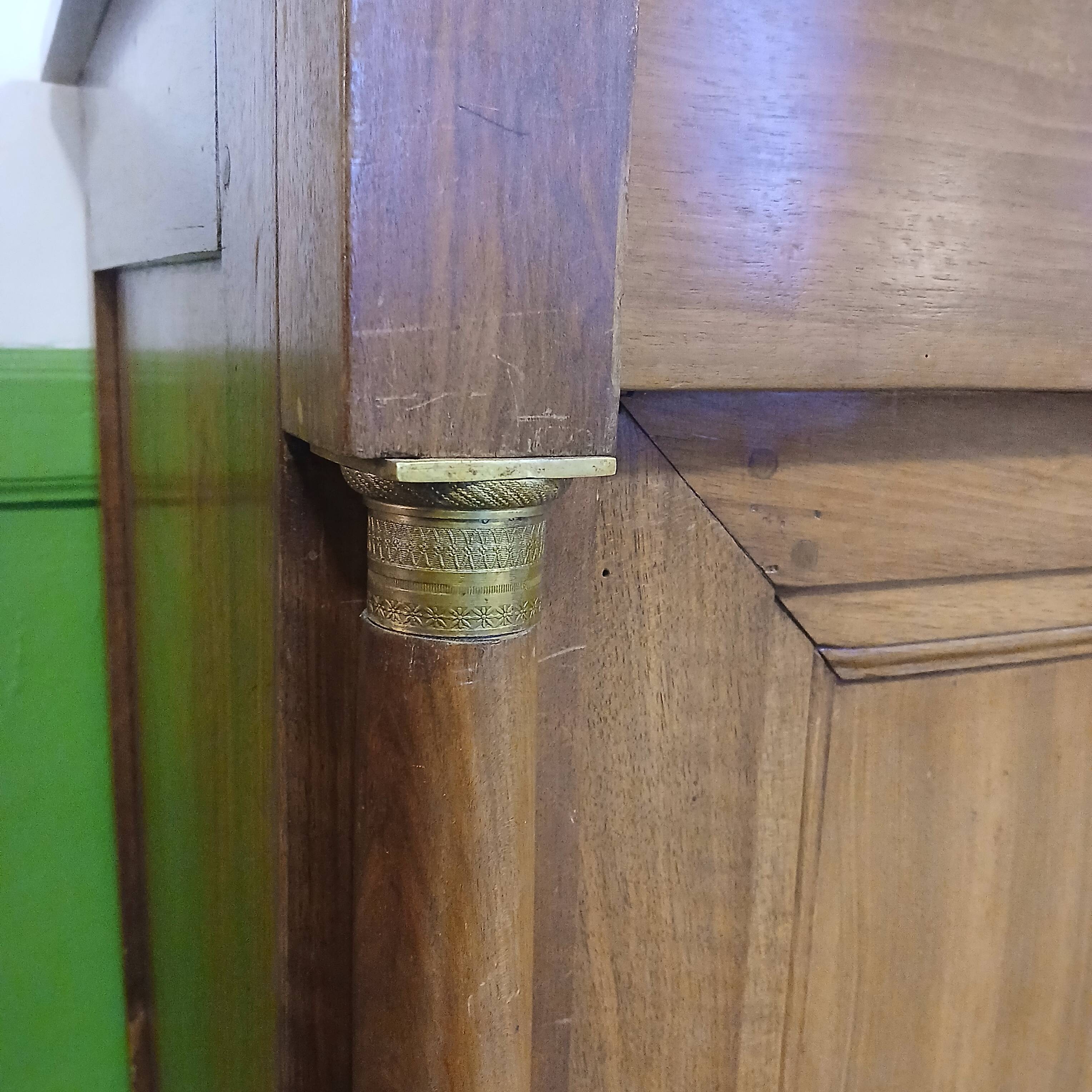 Pear wood sideboard, 4 doors