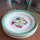 Lot de 6 assiettes sarreguemines et digoin collection esper