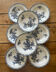 Antique deep plates