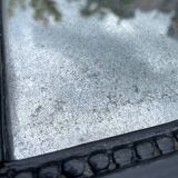 Louis Philippe mirror black stained mirror