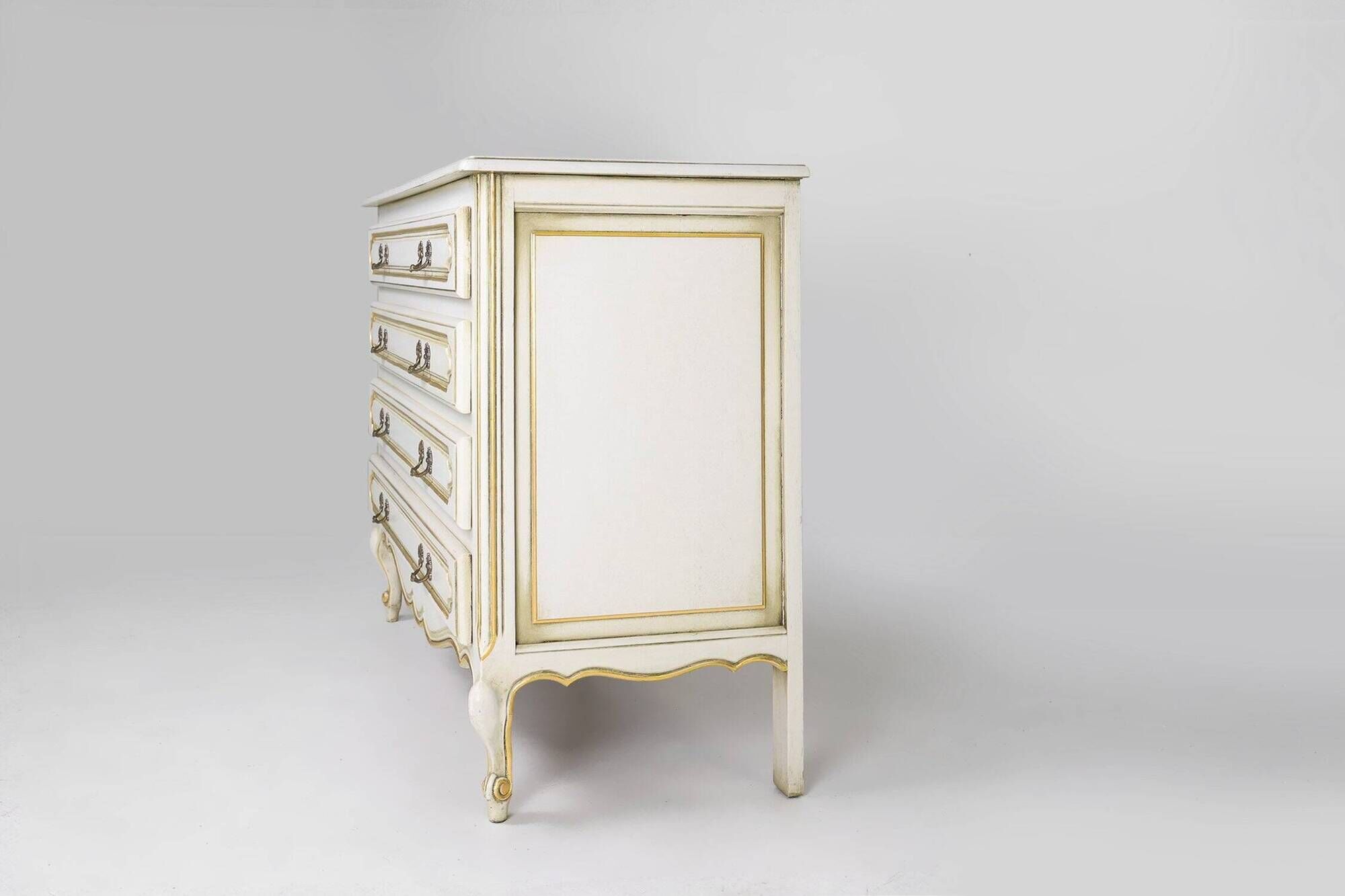 20th Century French Louis XV Chest of Drawers, 1950s
