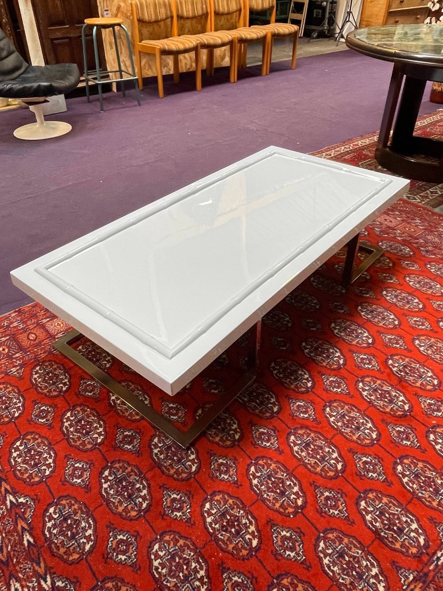 Table basse vintage Roche Bobois années 1970