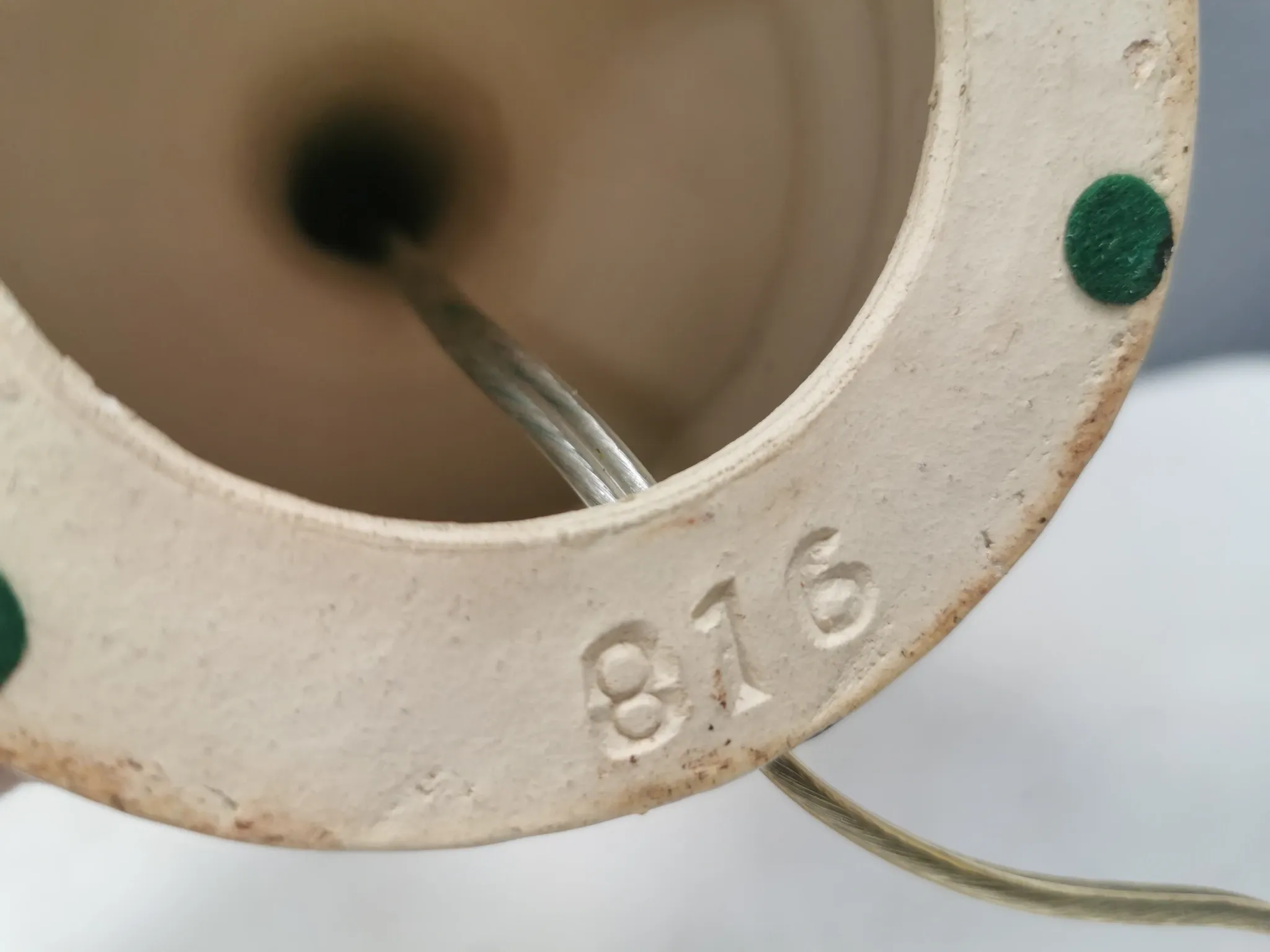 Ceramic table lamp from the 1970s–80s, by Jette Hellerøe for Axella Denmark