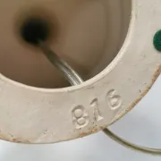 Ceramic table lamp from the 1970s–80s, by Jette Hellerøe for Axella Denmark