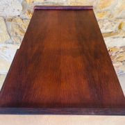 Vintage high chest of drawers in oak with 5 drawers, circa 1950s.