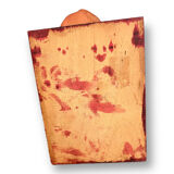 Bust of a woman with terracotta veil signed Alexandre