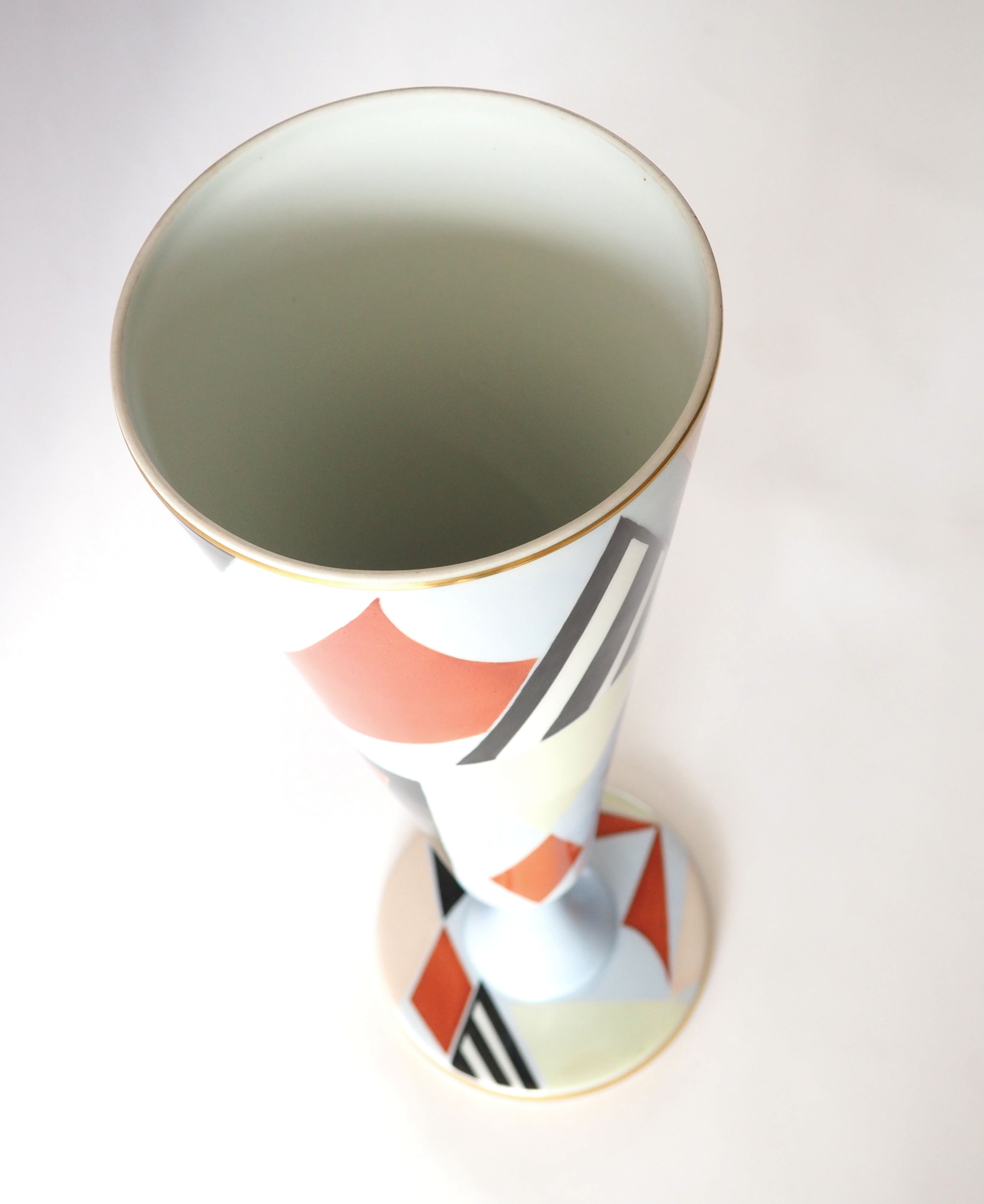 Limoges porcelain vase