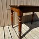 Bistro table in walnut