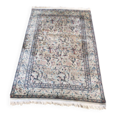Tapis persan en laine et soie