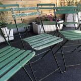 14 folding garden chairs