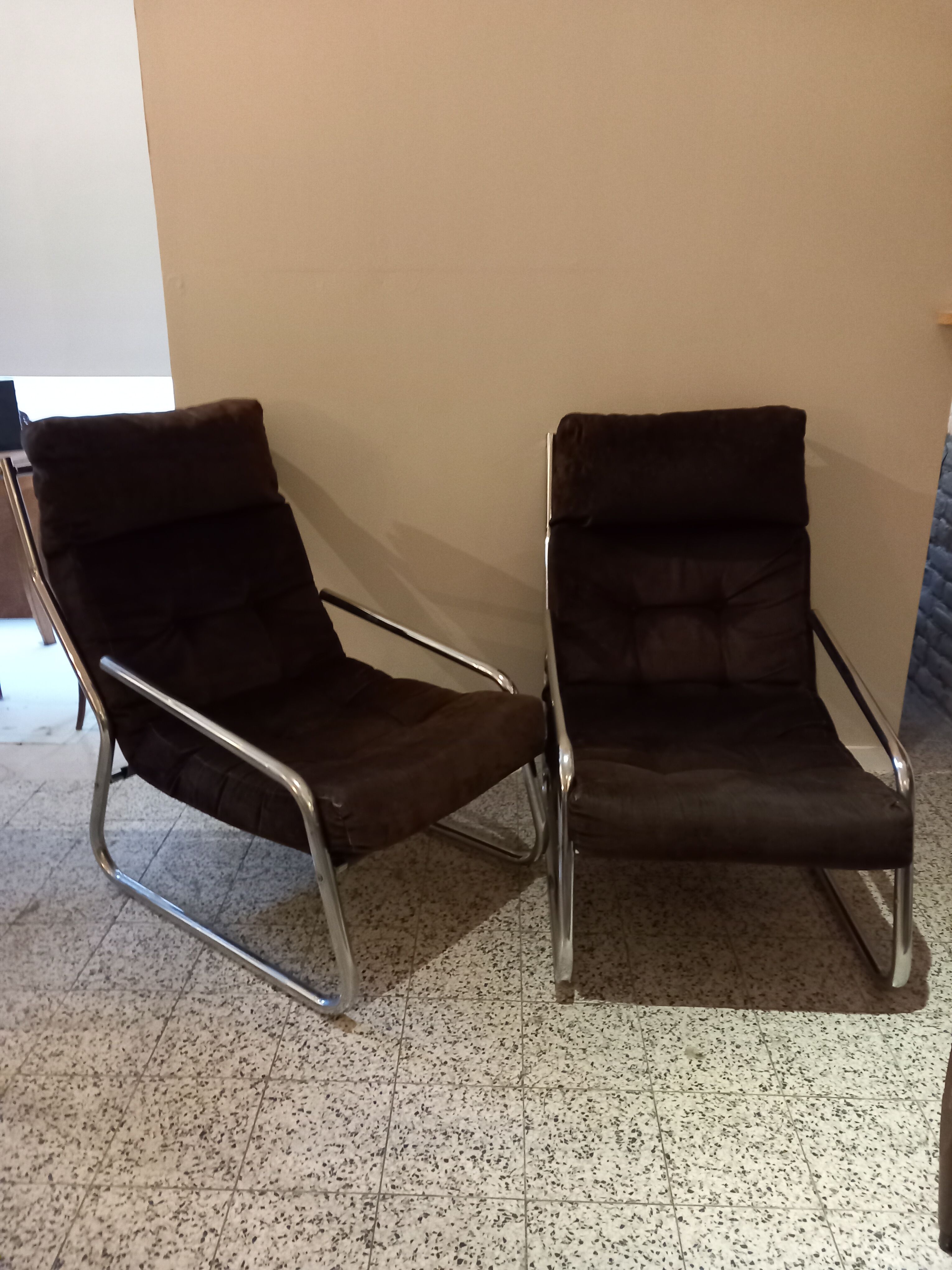 Gillis Lundgren armchairs for Ikea 1974
