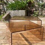 Duo of 70´ coffee tables