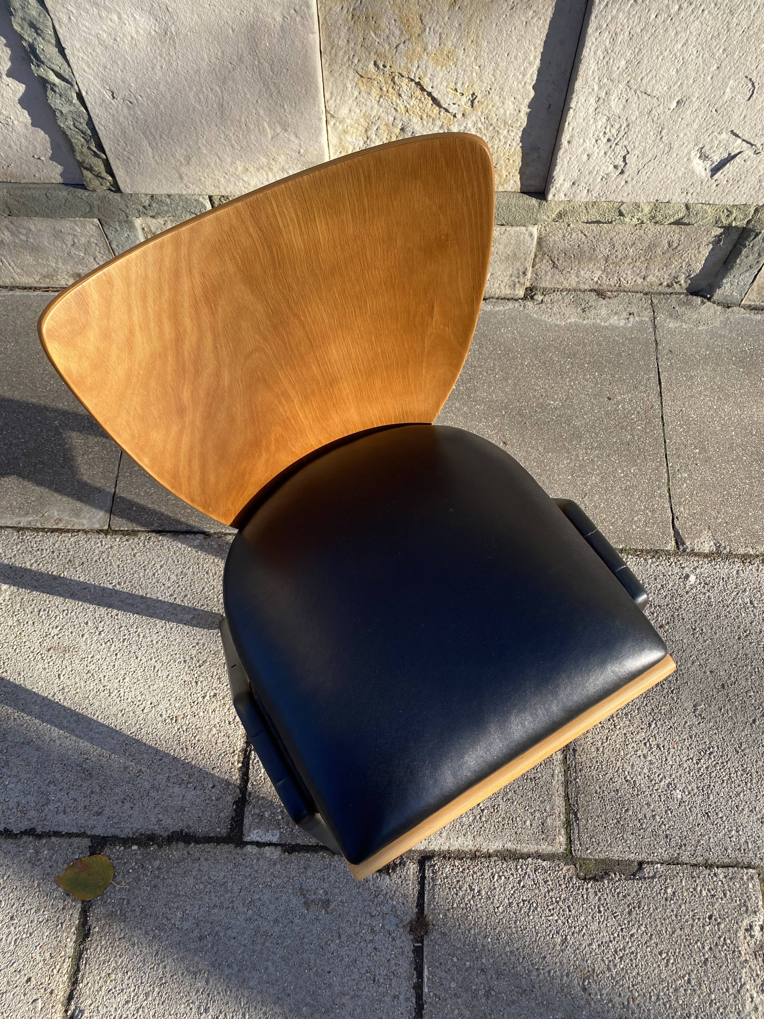 German DDR chair after renovation