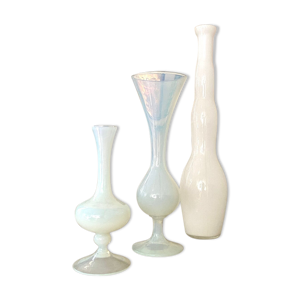 Ensemble de 3 vases en