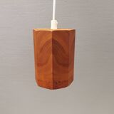 Small pine hanging lamp, swedish 1970-80s
