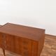 Commode à tiroirs danoise du milieu du siècle en teck, années 1960.
