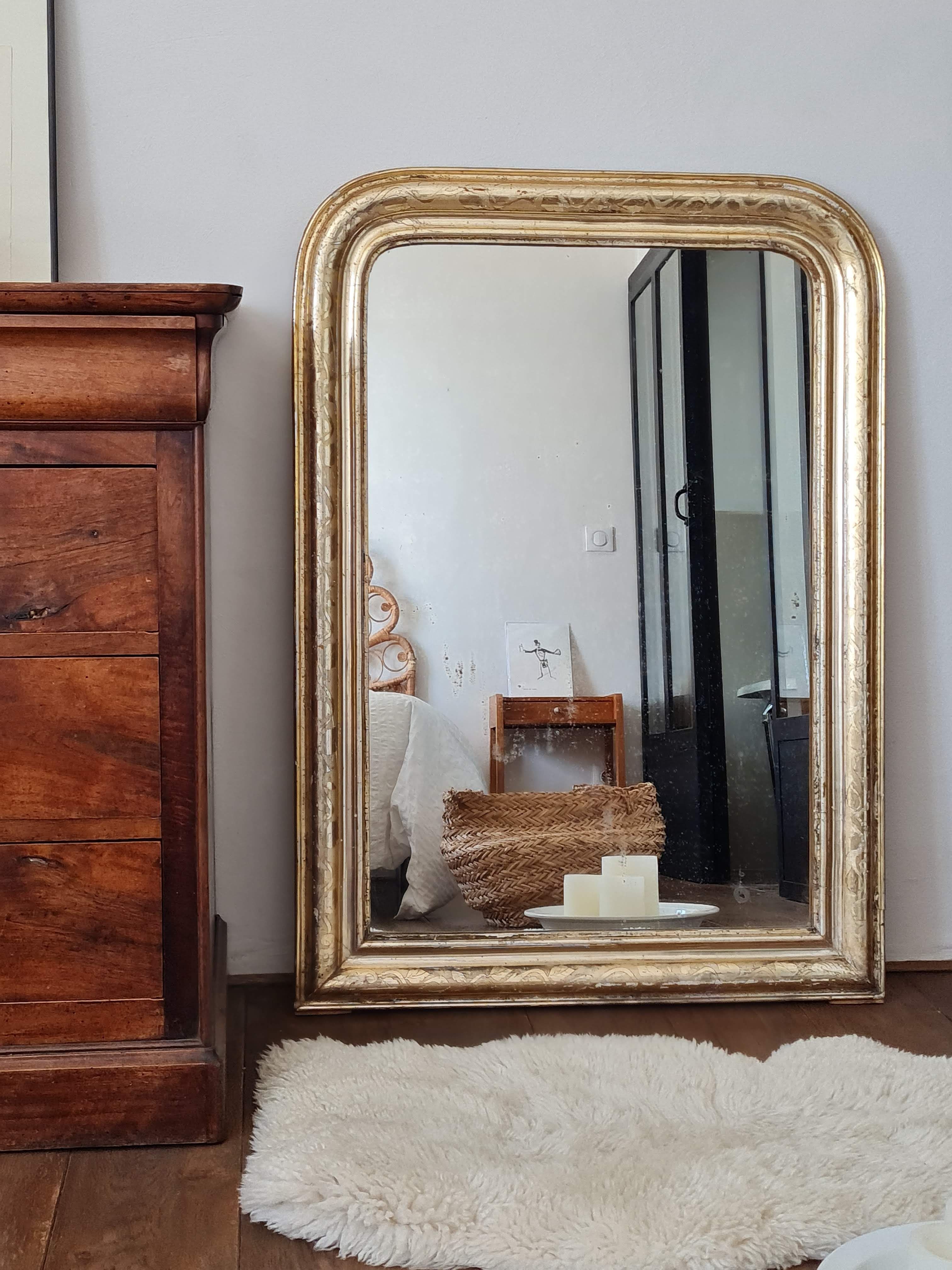 Mirror Louis Philippe former 109x 77